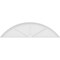 Ekena Millwork Segment Arch 3 Spoke Architectural Grade PVC Pediment, 86"W x 22-1/2"H x 2"P PEDPS086X225SEG03 - alternate 5